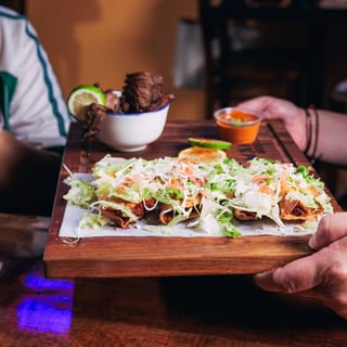 Tacos Dorados w/ Steak & Guac