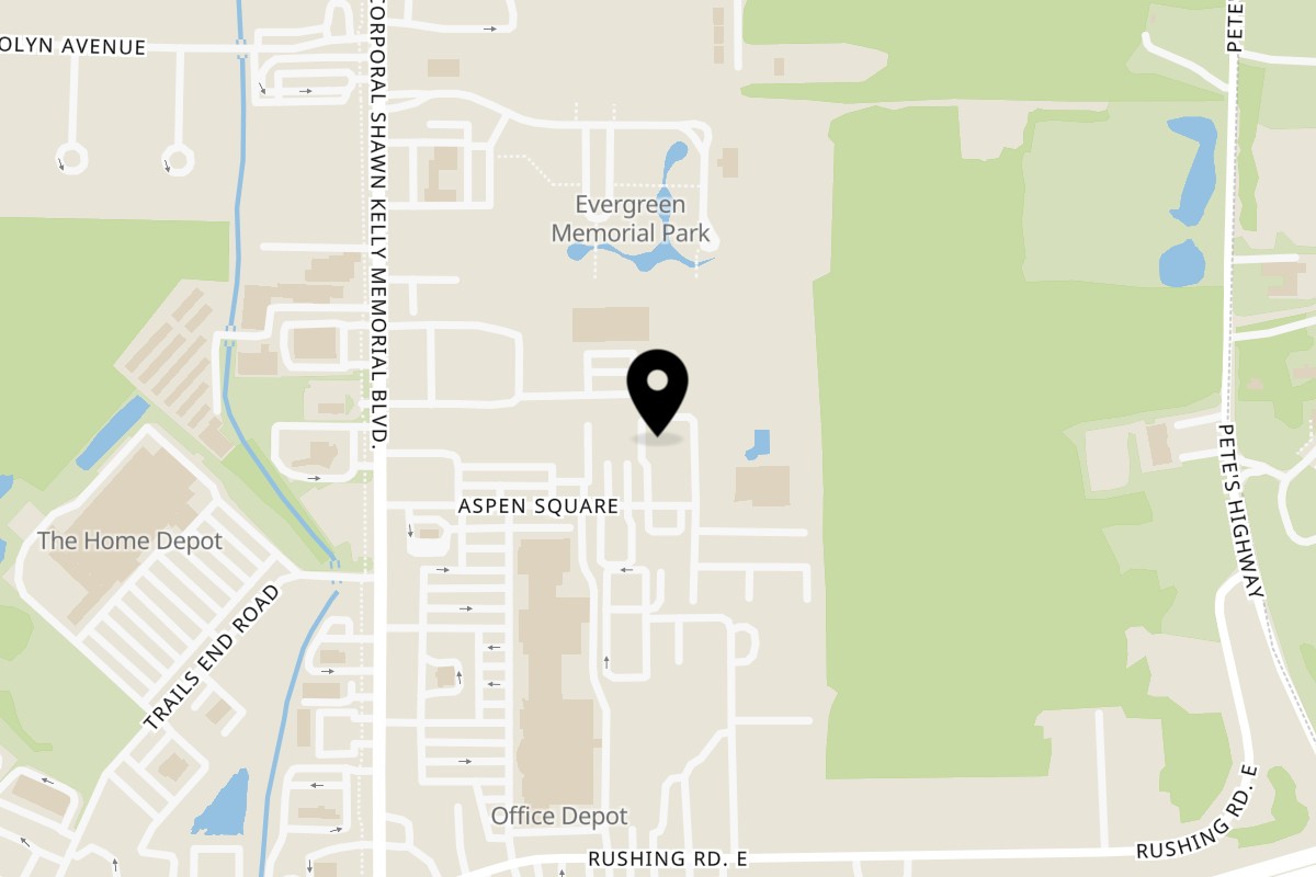 Map showing the location of Mami's Mexican Denham Springs on 141 Aspen Square Ste B in Denham Springs